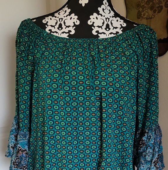 Boho Retro Top - Picture 1 of 9
